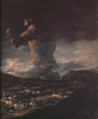 Francisco de Goya The Colossus (mk19) oil painting image